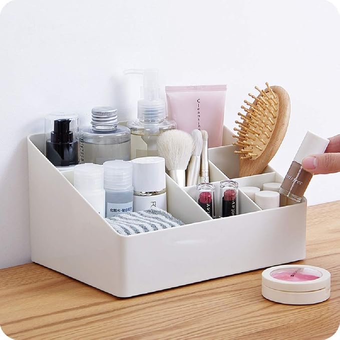 Home Organizer Bedside Table Organizer Makeup Organizer |Cosmetics Storage Box - Image 5