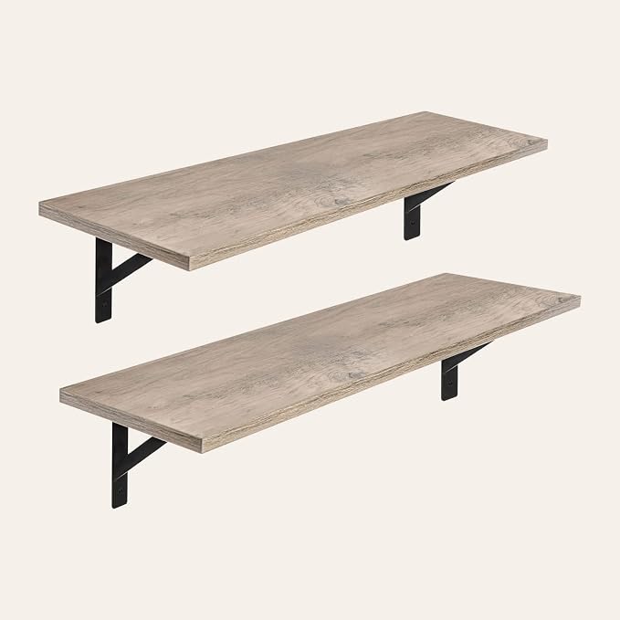 Wall Shelves, 23.6" Long Floating Shelves - Image 9