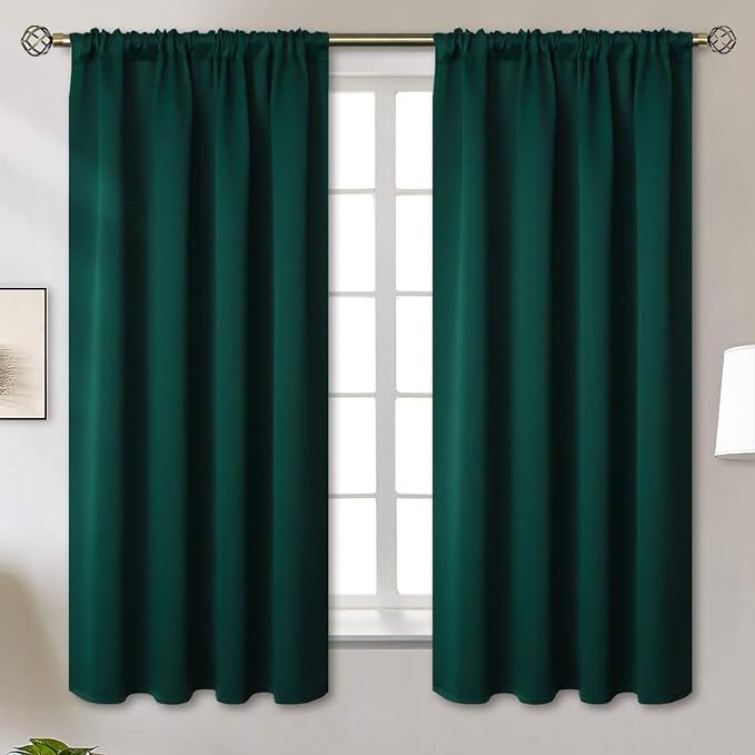 BGment Emerald Green Blackout Curtains by BGment