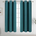 Diraysid Sea Teal Grommet Blackout Curtains by Diraysid%2C+refresh+your+life