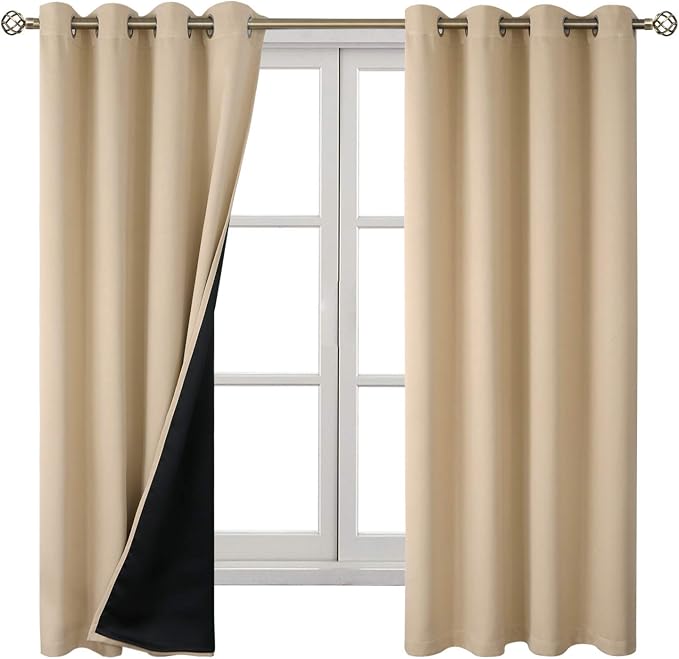 BGment Thermal Insulated 100% Blackout Curtains - Image 9