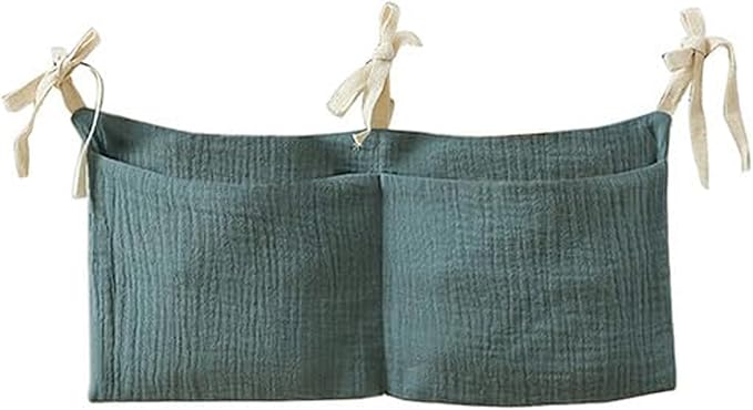 Baby Bedside Hanging Bags Storage Organizer Milk Bottle Toy Crib Baby Nappy-Bag by Simpletochoose