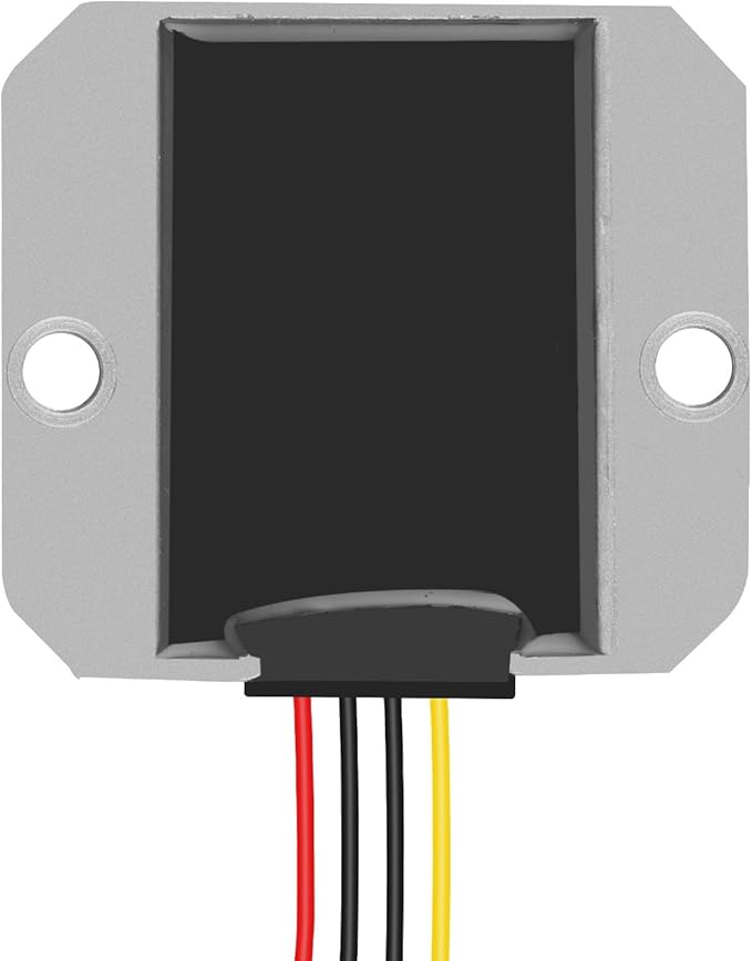 DC 24V Step Down to 12V 10A 120W Voltage Regulator Buck Converter DC-DC Reducer Power Converter Waterproof Module Transformer for Golf Cart Club Car