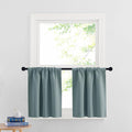 RYB HOME Cafe Blackout Curtains 24 inch Length, RV Camper Window Curtains | by RYBHOME