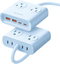 ORICO 25W GaN Power Strip with USB Ports, 8-in-1 Charging Station | with 4 AC by ORICO