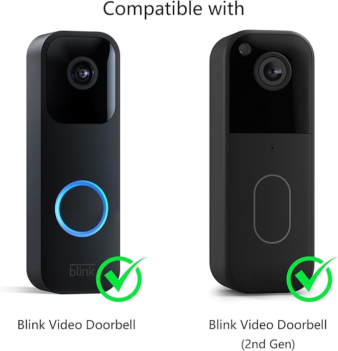 BITIWEND Wireless Doorbell Chime for Blink - Compatible with Blink Video Doorbell and Blink Video Doorbell (2nd Gen) with Wired Transmitter (1 Video Doorbell Extender 1 Receiver）