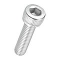 Kozelo 50pcs Socket Head Cap Screws - [M5-0.8 x 18mm] 304 Stainless Steel Allen Socket Drive for Electrical Motor 3D Printing Fan Engine Replacement Use, Silver