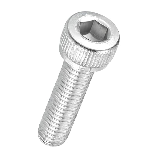 Kozelo 50pcs Socket Head Cap Screws - [M5-0.8 x 20mm] 304 Stainless Steel Allen Socket Drive for Electrical Motor 3D Printing Fan Engine Replacement Use, Silver