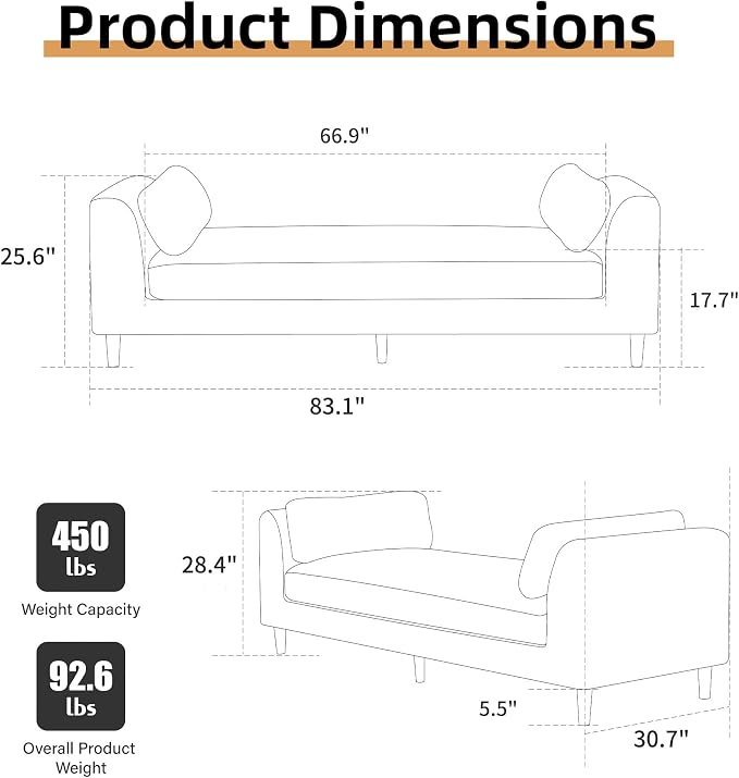 83" End of Bed Benches King Size - Image 2