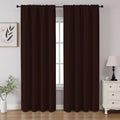 CUCRAF Blackout Curtains 84 inch Length 2 Panels Set, Rod Pocket Room Darkening by CUCRAF