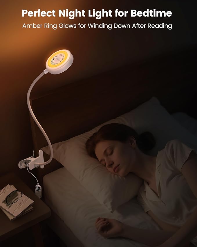 Glocusent 72 LED Clip on Reading Light - Image 3