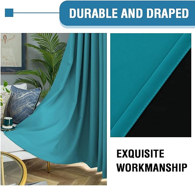 H.VERSAILTEX 100% Blackout Curtains - Image 6