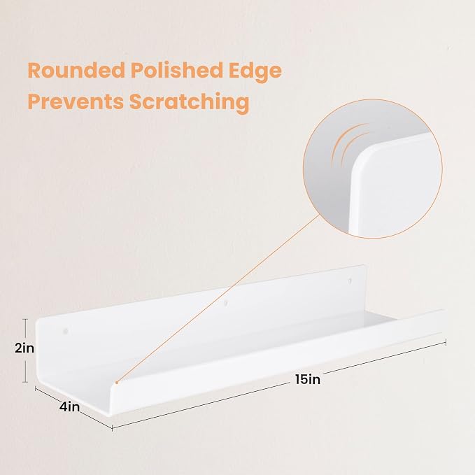 upsimples 2 Pcs 15" Acrylic Shelves - Image 3