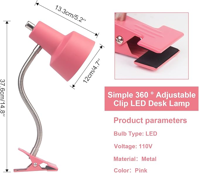 HonoDing Energetic Clip on Lamp - Image 4