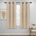 Easy-Going Blackout Curtains for Bedroom, Solid Thermal Insulated Grommet and by Easy-Going