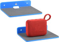 TXEsign Wall Shelves - 3 Pack, Small Wall Mount for Speaker, Webcam, Cell Phones, Display Shelf (Blue, Medium)