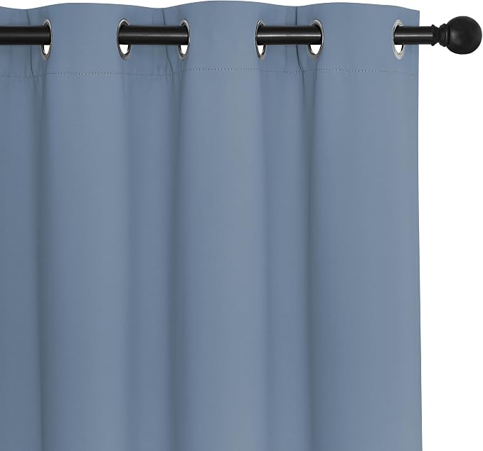 NICETOWN Blackout Curtains for Sliding Glass Door Room Divider Noise Reduce - Image 7