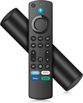Remote Replacement with Voice Control Compatible with Fire-AMZ-TV Stick(2nd Gen/3rd Gen/HD/Lite/4K Max/4K/Cube), Smart-TV 3rd Gen, for Hisense/TCL/Onmi/Insignia/Pioneer N0t for ROKU/Samsung-TV