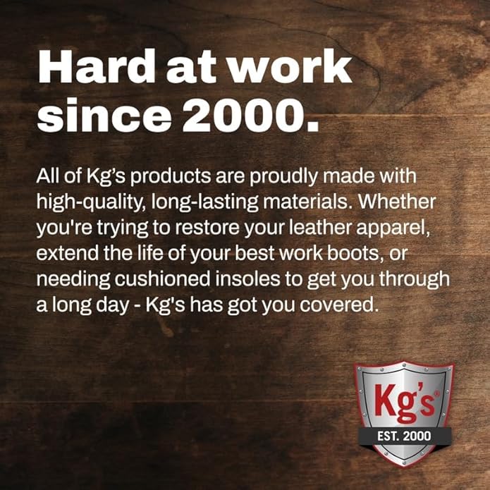 Kg's Shoe Shine Kit Includes Polish, Horsehair Brush, Applicator, and Storage Bag