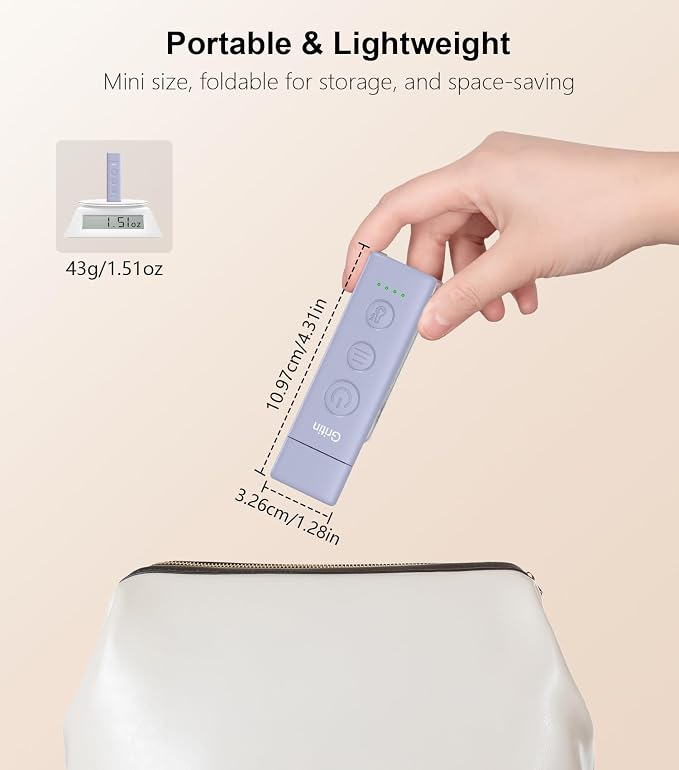 Gritin Book Light Rechargeable, Clip on LED Reading Light - Image 8
