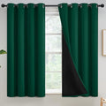 Yakamok Emerald Green Blackout Curtains 54 inches by Yakamok