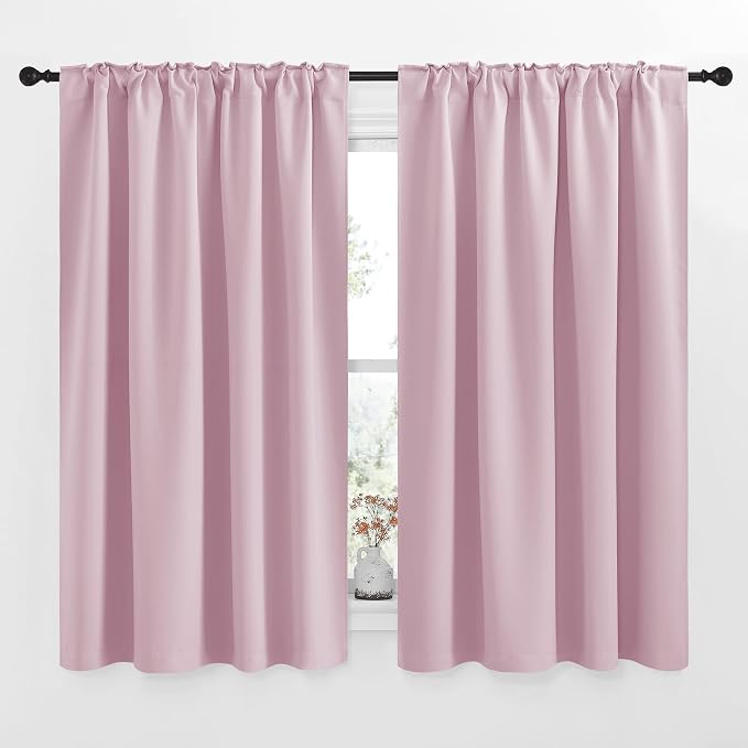 NICETOWN Bedroom Draperies Blackout Curtain Panels - Image 3