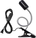 Clip Lamp Holder Adjustable Switch Clip Light Flexible Clip lamp Holder Clip by FEYAIM