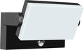 WISELUME 60W LED Outdoor Wall Light – 360° Adjustable Head, Motion Sensor, Color Temperature Adjustable (3000K/4000K/6500K) Waterproof Security Lighting for Garage, Porch & Yard