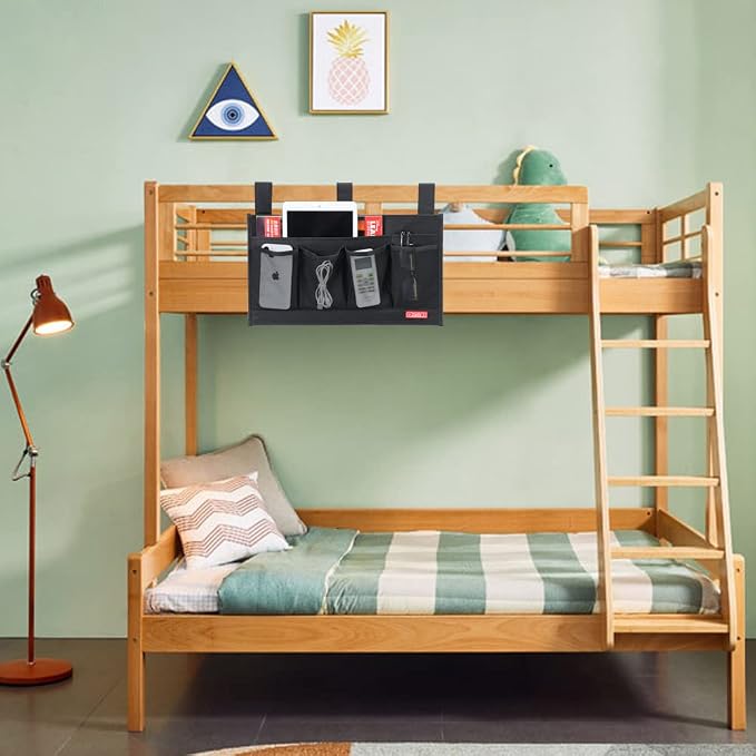 Zafit Hanging Bedside Caddy, Bedside Storage Organizer - Image 7