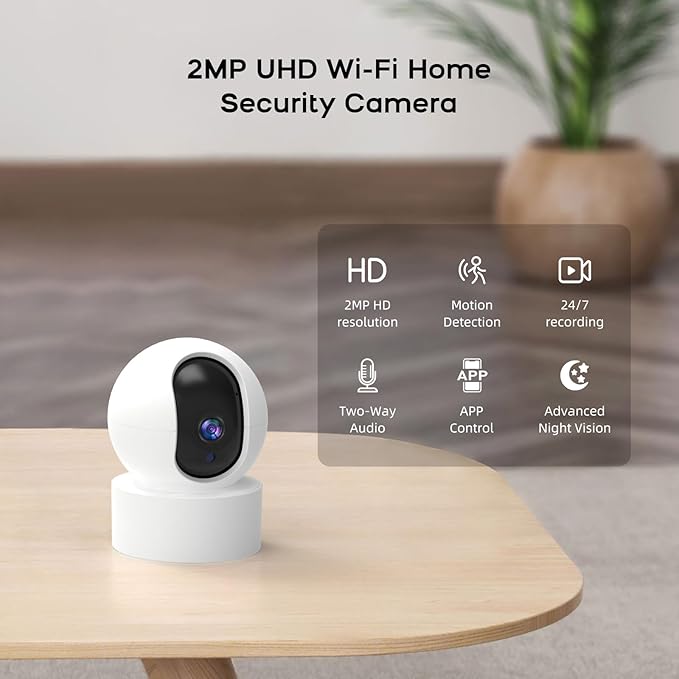 LWOHSI Home Security Systems,Wireless 4.3" Fulltouch Screen Home Alarm Kits with 2MP HD Security Camera,GSM 4G /Tuya APP Real-Time Alerts,Door Sensors,SOS,Work with Alexa&Google for Villa,Apartment
