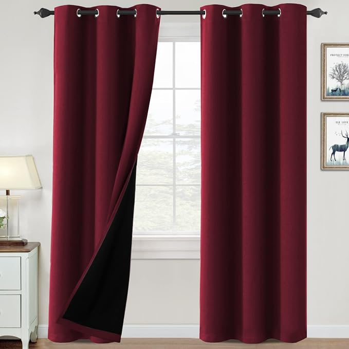 H.VERSAILTEX 100% Blackout Curtains by HVERSAILTEX