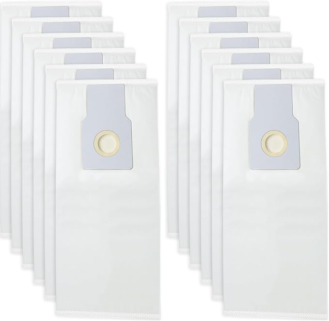 53294 Type O HEPA Cloth Vacuum Bags Replacement for Kenmore Upright Vacuum Cleaners, 12 Pack