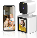 CIAJIE Home Security Camera Indoor,Pet Camera,1080P Dog Camera with Two Way Video,Monitor for Elderly/Baby/Nanny/Pet/Dog with app,Pan/Tilt WiFi Cameras,Night Vision,CS10