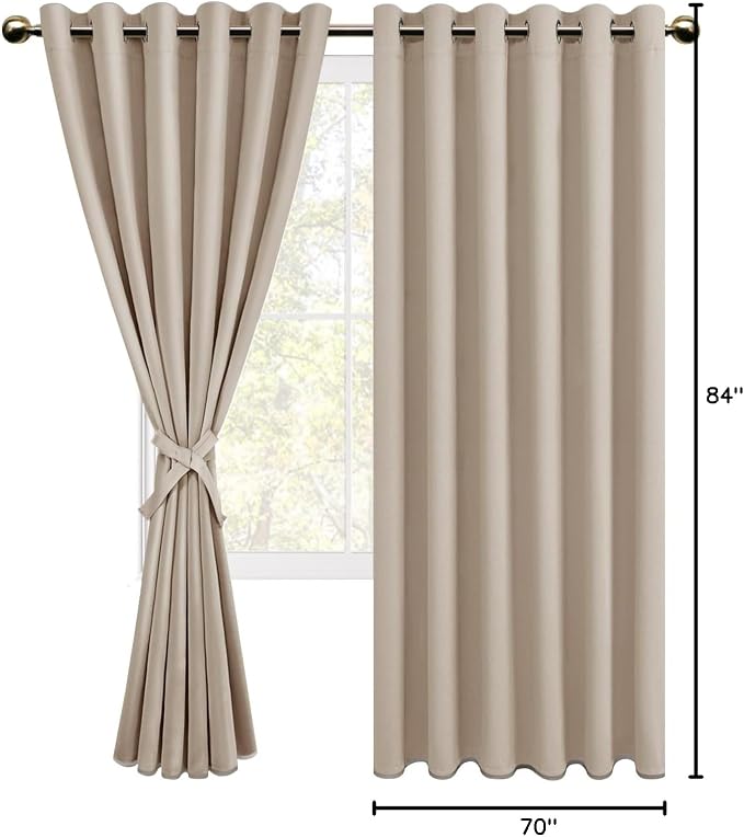 DWCN Blackout Curtains for Bedroom - Image 8