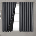 BGment 100% Room Darkening Thermal Insulated Blackout Curtains 54 Inches Long by BGment