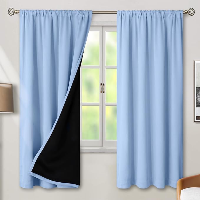 BGment Full Blackout Curtains 72 Inch Length - Image 2