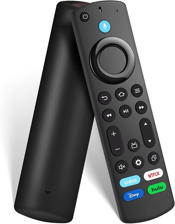 Replacement Remote for All FireSeries,Remote for TV Stick (HD, 4K, 4K Max, Lite),TV Cube,Remote for Hisense,TCL,Insignia,3rd Gen,Omni,QLED Smart TVs with Voice
