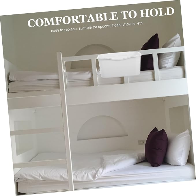 2pcs Bedside Hanging Organizer Plastic Bunk Bed Shelf - Image 8