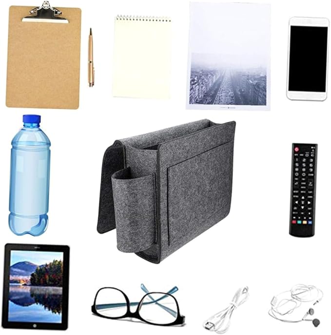 ABOOFAN Felt Bedside Organizer Bag Storage Pouch - Image 9