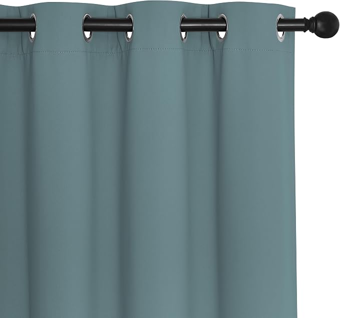 NICETOWN Blackout Curtains for Sliding Glass Door Room Divider Noise Reduce - Image 7