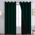 Yakamok Pine Tree Green 100% Blackout Curtains 96 Inches Long 52" Wide | by Yakamok
