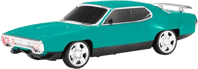 Retro Car Bluetooth Speaker with HD Stereo Sound, TWS Pairing, LED Party Lights, Built-in Microphone, Portable Wireless American Vintage-Style Bluetooth Speaker for Home, Office & Outdoor (Green)