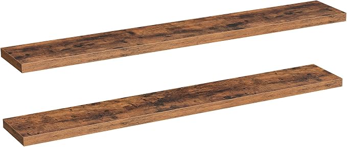 HOOBRO 70.9" Floating Shelves for Wall, for Wall Decor Storage in Bathroom by HOOBRO
