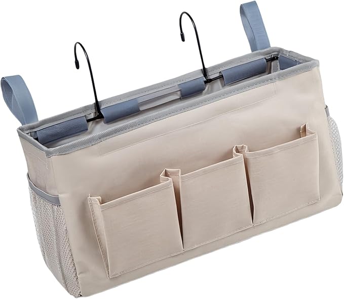 Nightstand Organizer, Bed Caddies, Bedside Caddies Hanging Storage Organizer - Image 7