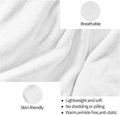 HGOD DESIGNS Cats Throw Blanket Funny Cat Blanket Animals Pet Pattern s Flannel Soft Warm Cozy Fuzzy 50"x60" Throw Blanket for for Women and Men