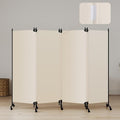 Kokorona 4 Panel Room Divider, 6FT Tall Folding Privacy Screen by Kokorona