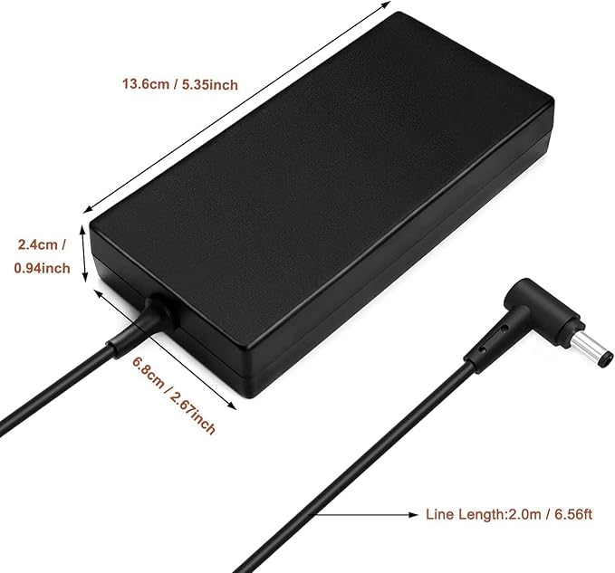 120W Charger for MSI chicony a120a055p Cyborg 15 a13v/a12vf Cyborg a13ve Thin 15 b13uc ADP-120VH D A17-120P2A Power Adapter