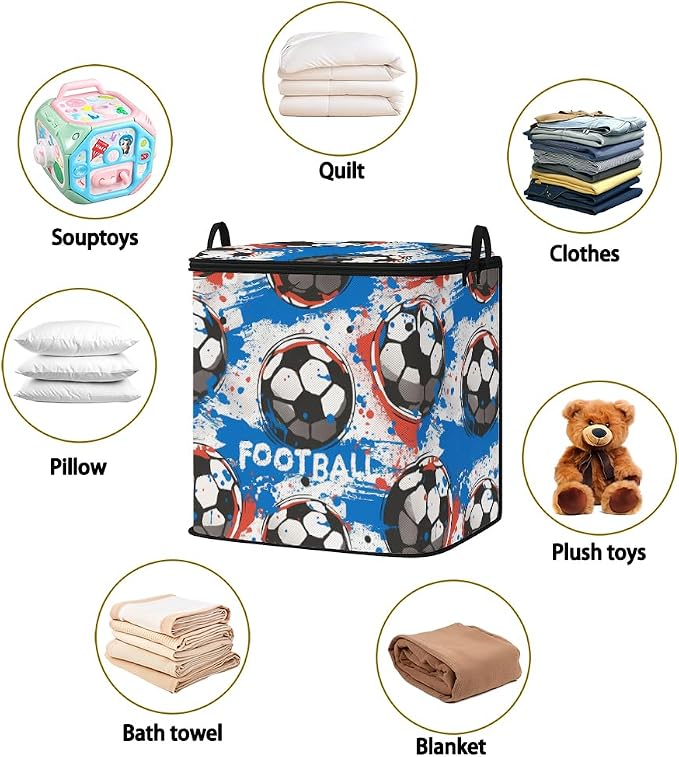 2pcs Blanket Storage Bag | Under Bed, Closet Organizers - Image 2