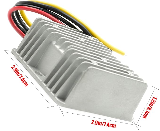 MGGi DC/DC Converter 12V Step Up to 19V 10A 190W Voltage Regulator, Power Adapter Voltage Booster, Power Supply Module Boost Transformer for Car Truck Vehicle Boat