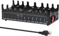 360W Charging Station for Multiple Devices, 12-Port USB C Charging Station with Dual 45W PD PPS Port, Multi Device Fast Charger Dock for MacBook Pro Laptop, iPhone, iPad, Tablet, Android Cell Phone